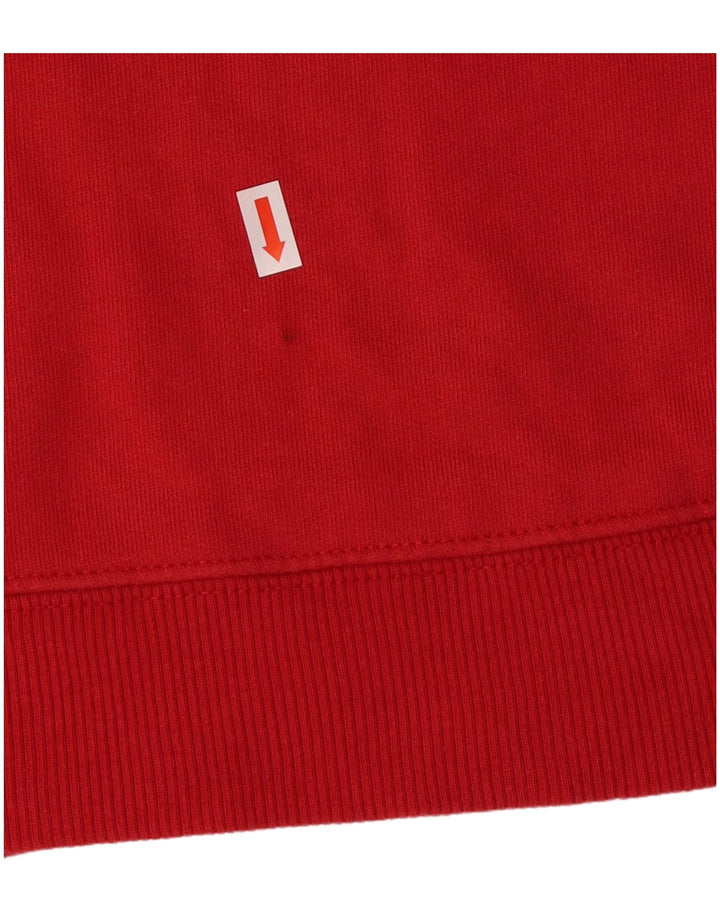 Lee Boys Crew Neck Jumper Sweater 13-14 År Rød Bomuld