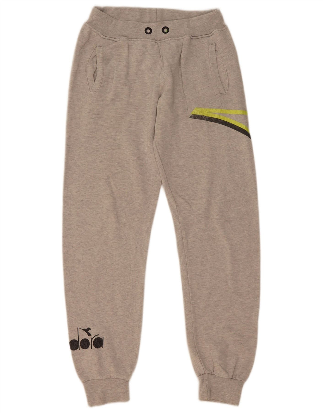 Diadora Boys Graphic Tracksuit Bukser 13-14 år Grå