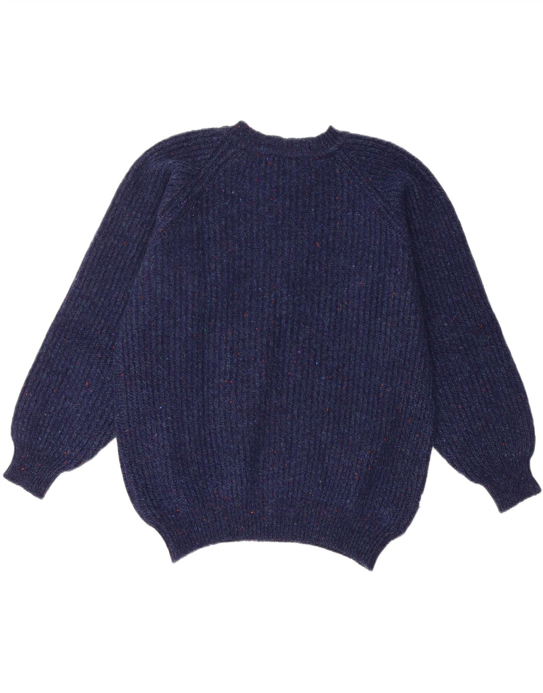 LEVI'S Dame sweater med rund hals, UK 14 Medium Navy Blue Flecked