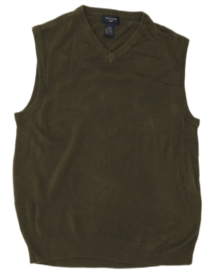 Dockers Herrevest Tank Top Medium Grøn Akryl