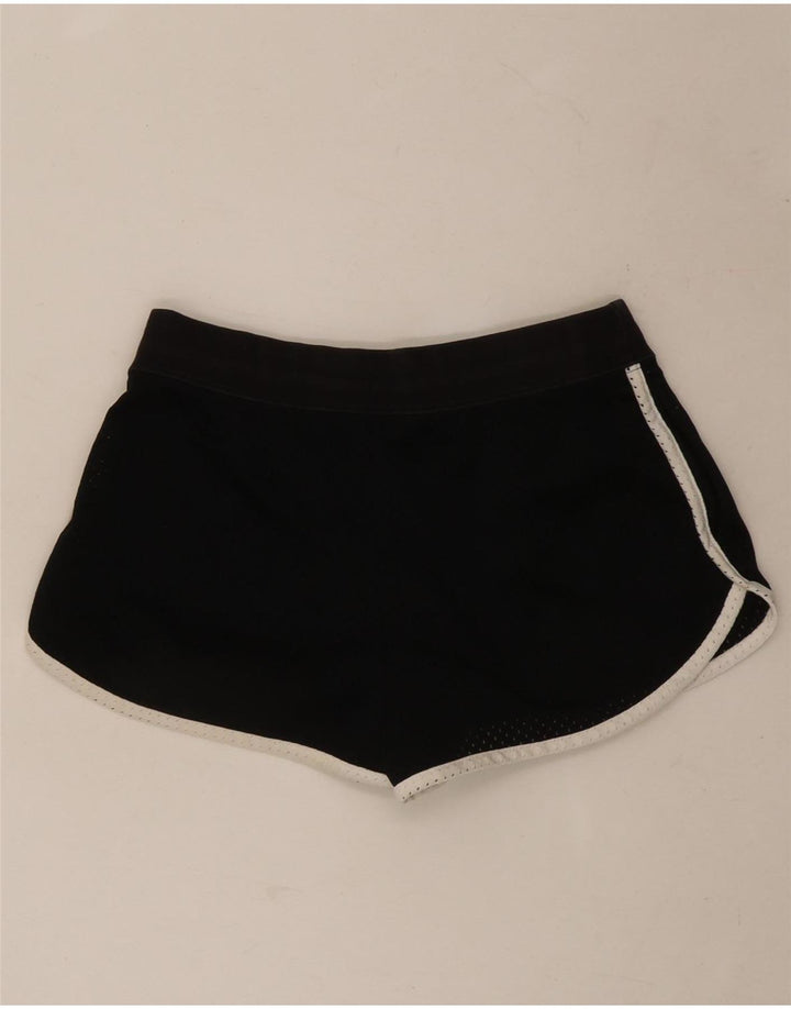 Nike sportsshorts til kvinder UK 8 Small Black Polyester