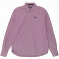 Superdry Herreskjorte XL Lilla Gingham Cotton