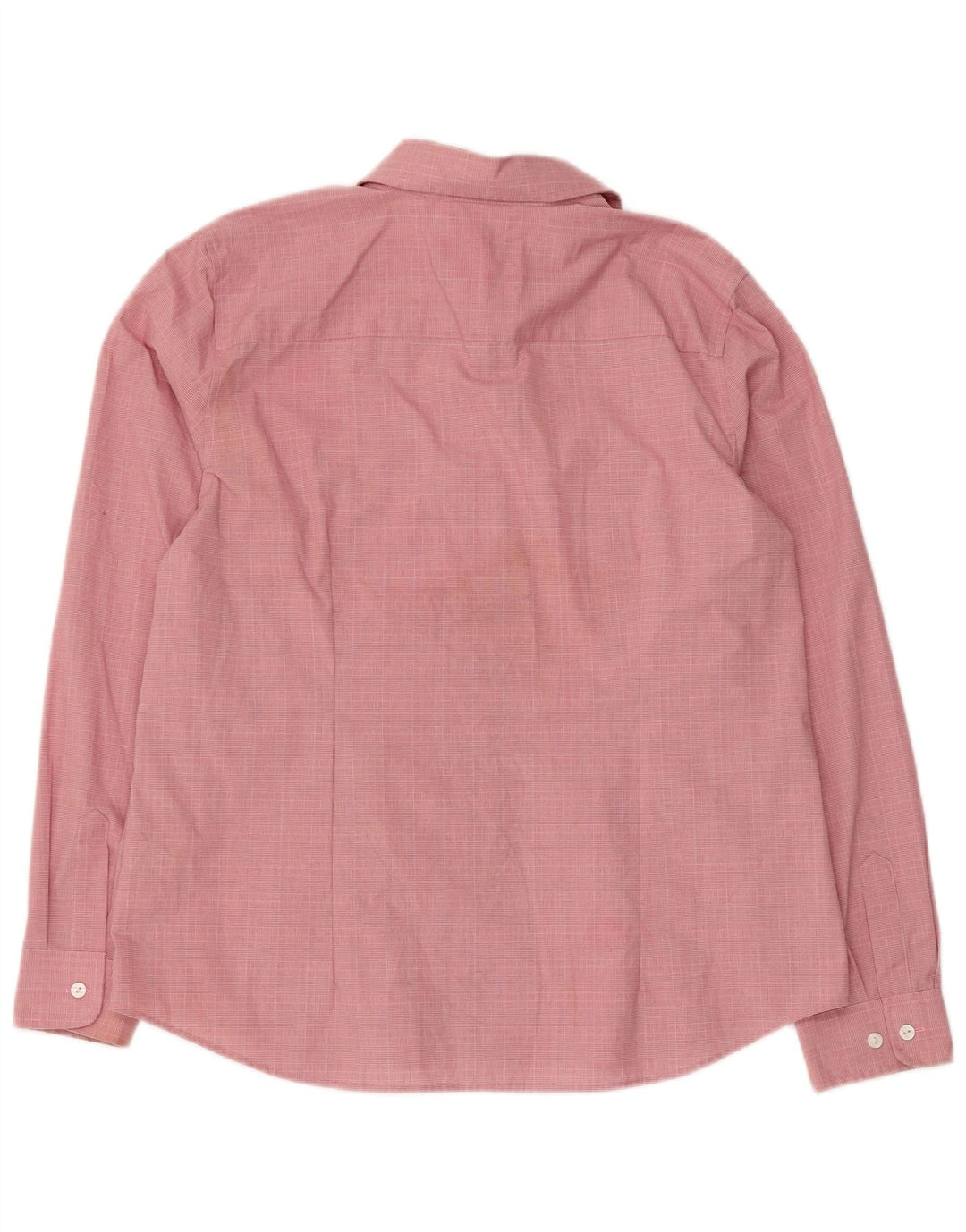 Orvis dameskjorte US 14 XL Pink ternet bomuld
