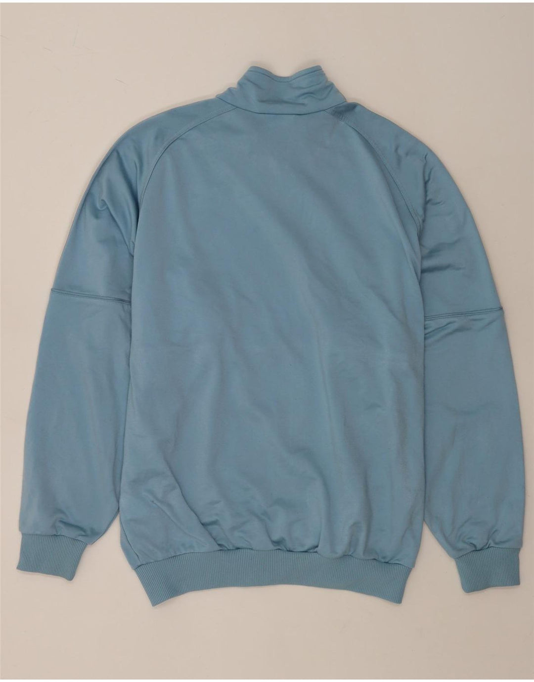 ADIDAS Herre Loose Fit træningsdragt Topjakke UK 40/42 Medium Blue Polyester