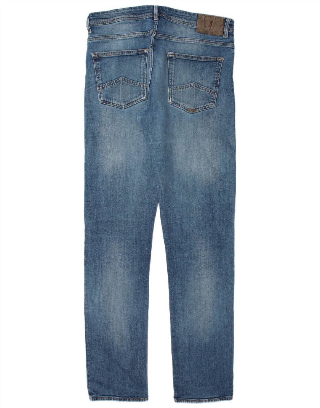 Marlboro Classics Straight Jeans til mænd W33 L34 Blå