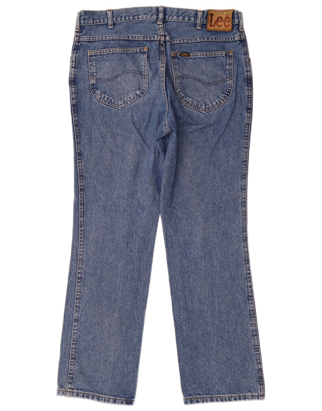 Lee Herre Ranger Straight Jeans W38 L32 Blå Bomuld