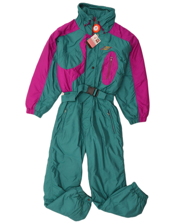 Brugi Dame Ski Jumpsuit IT 44 Medium Grøn Colourblock Polyamid