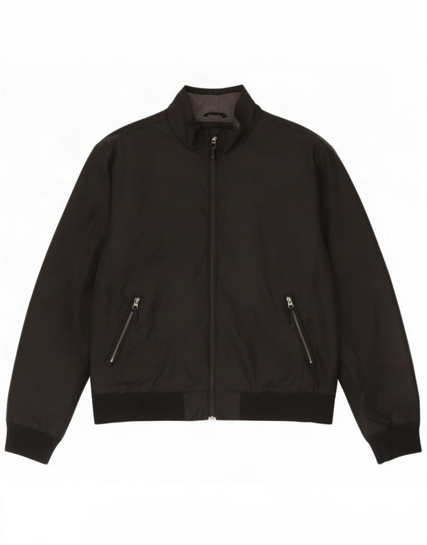 Murphy & Nye Herre Sailmakers Regular Fit Bomber Jacket UK 44 2XL Sort