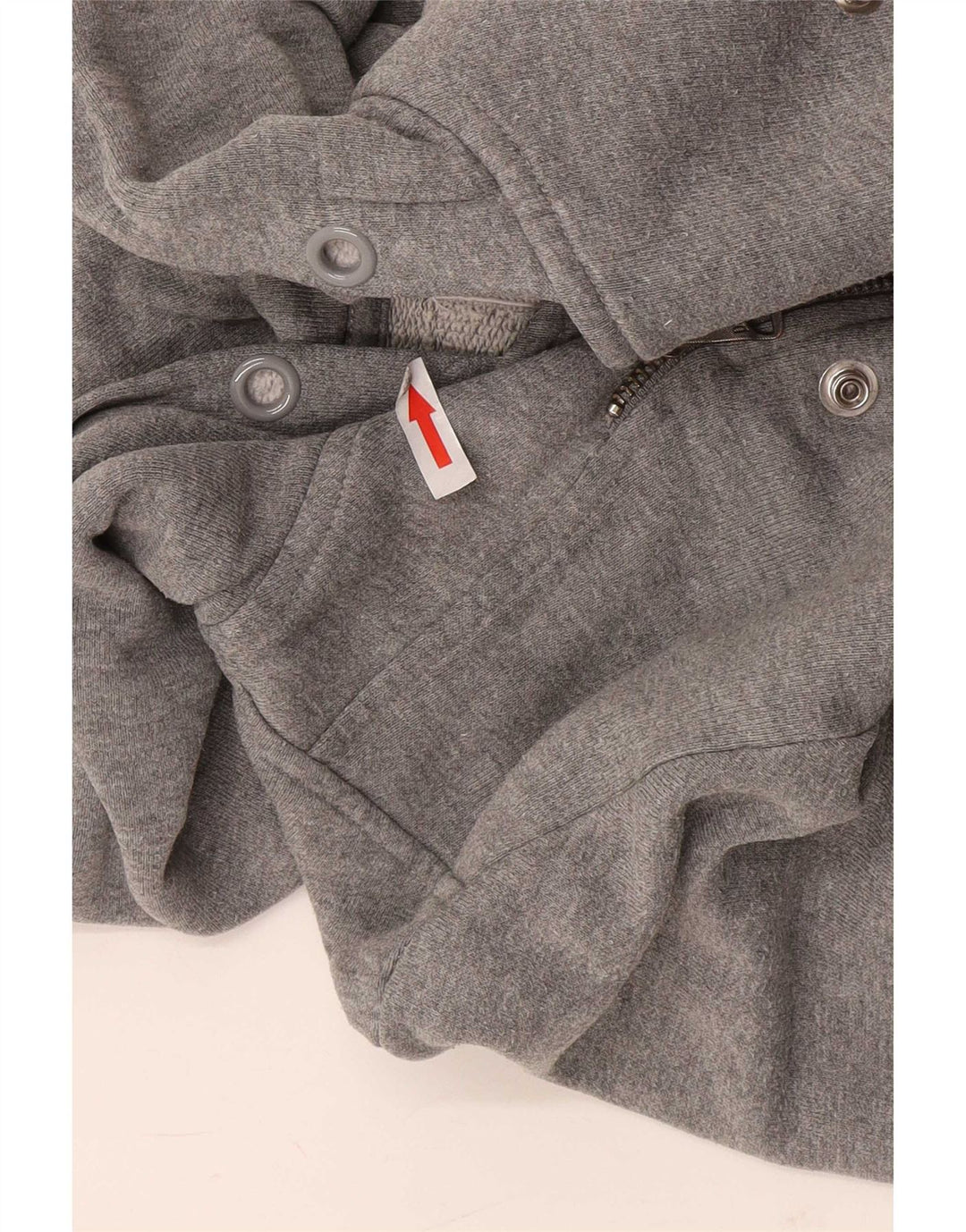 Diesel Dame Hættetrøje Sweater UK 16 Stor Grå