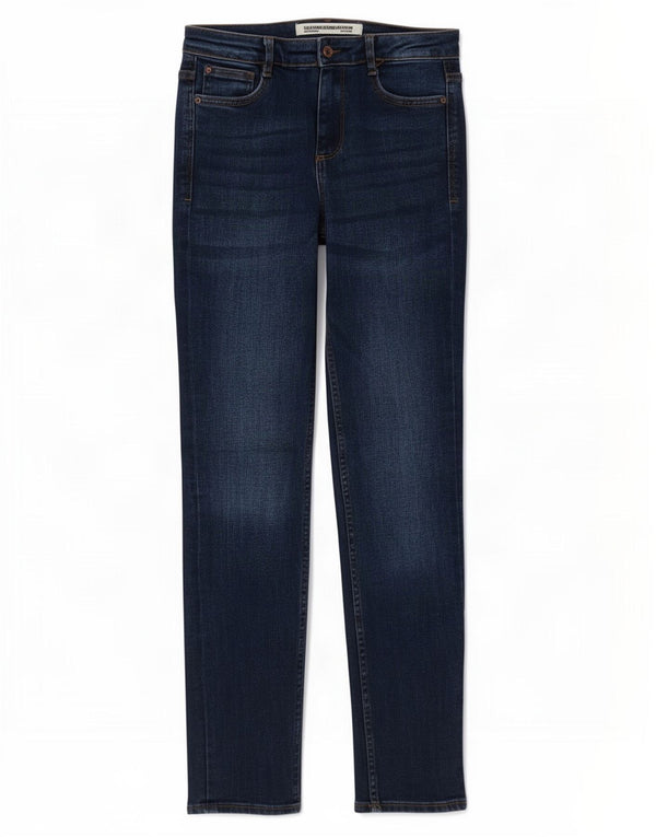 Zara Womens Trafaluc Slim Jeans EU 38 Small W28 L28 Navy Blue
