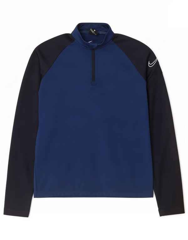 Nike Boys Dri Fit Pullover Træningsdragt Top 12-13 år Stor Marineblå