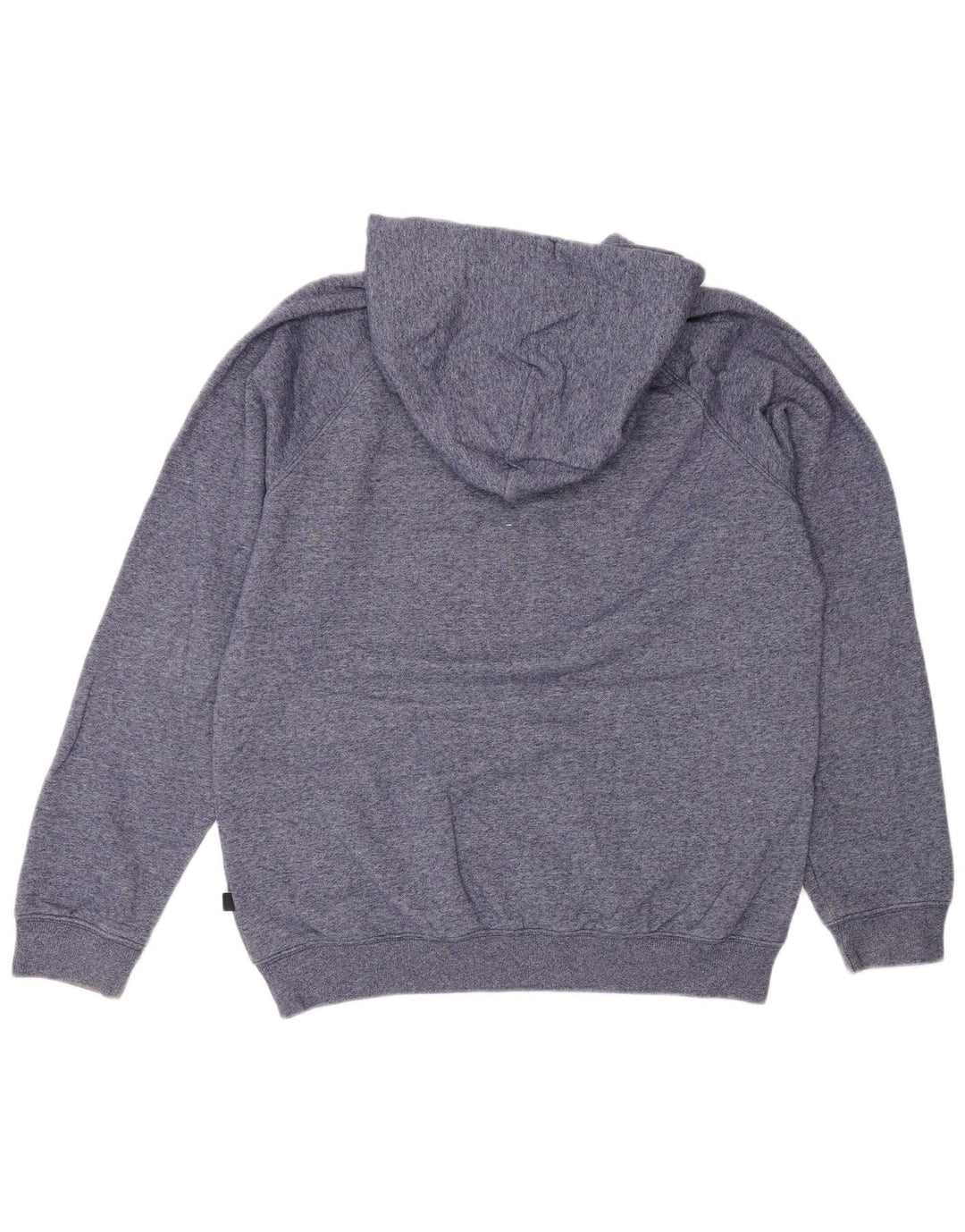 Quiksilver Herre hættetrøje Jumper Medium Blue Flecked Bomuld