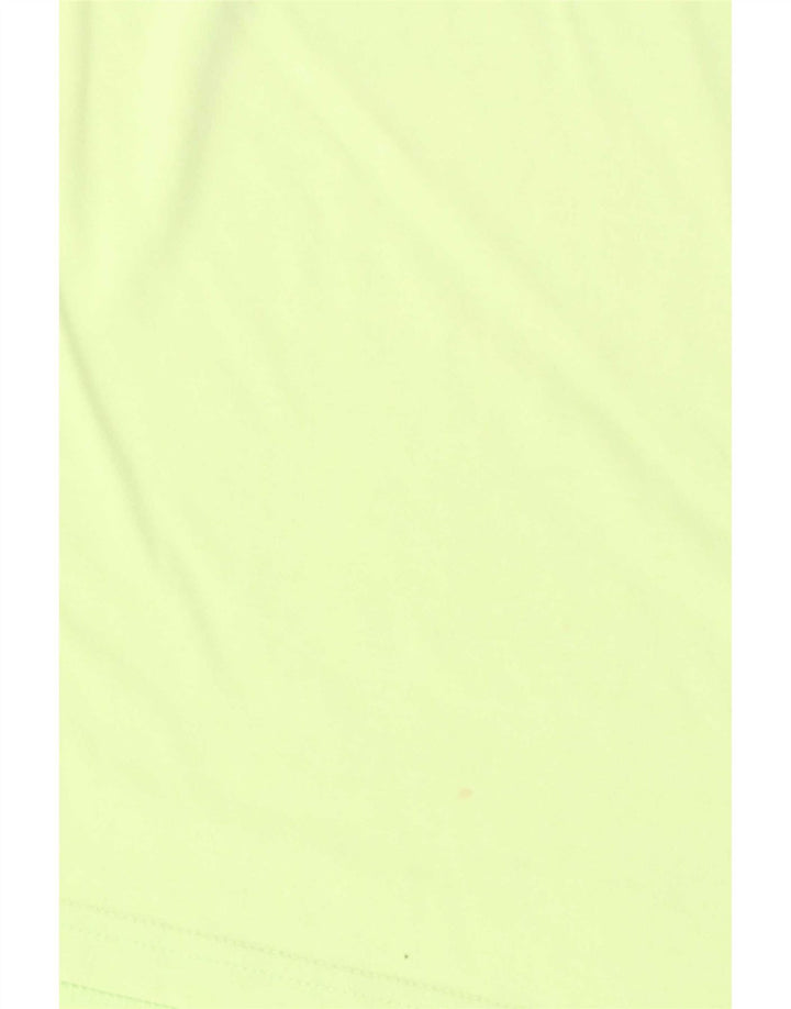 Champion Dame T-Shirt Top UK 12 Medium Grøn Bomuld