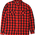 SCOUT Mens Flannel Shirt XL Red Check Cotton Vintage Scout and Second-Hand Scout from Messina Hembry 