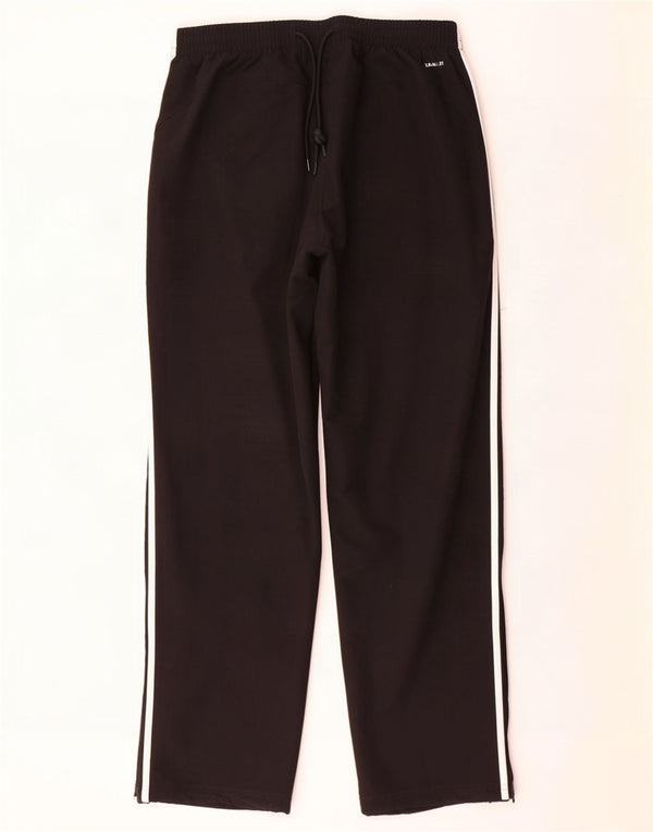 Adidas Mens Climalite Tracksuit Trousers Large Black Polyester