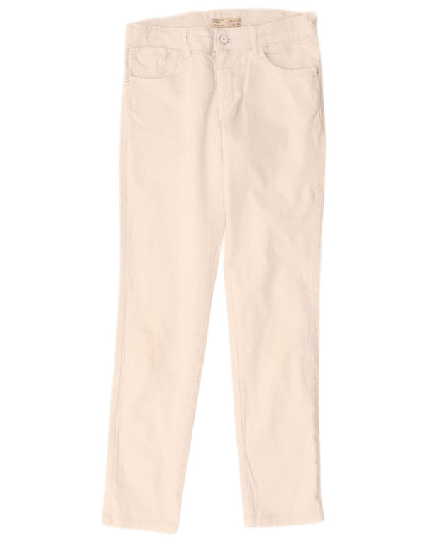 Zara Girls Skinny Jeans 11-12 År W28 L28 Hvid