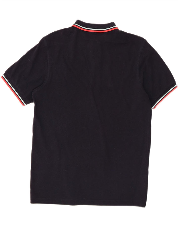 Fred Perry Herre Slim Fit Polo Shirt Medium Navy Blue Bomuld