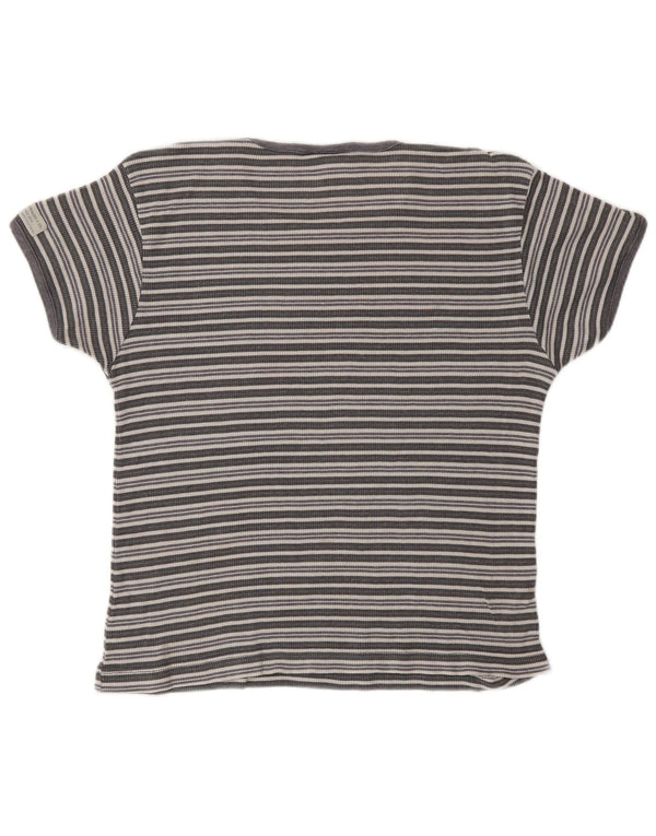 Levi's Girls Crop T-Shirt Top 14-15 år XL Gråstribet