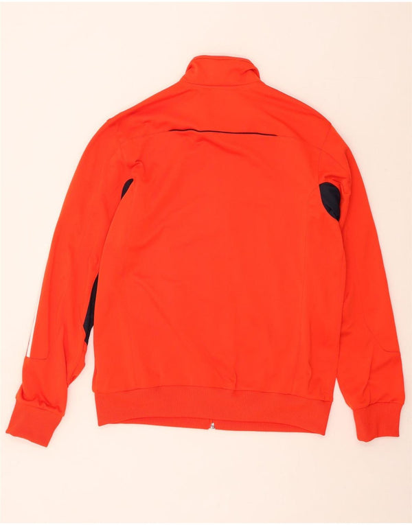 ADIDAS Træningsdragt til mænd, topjakke UK 40/42 Medium Orange Colourblock