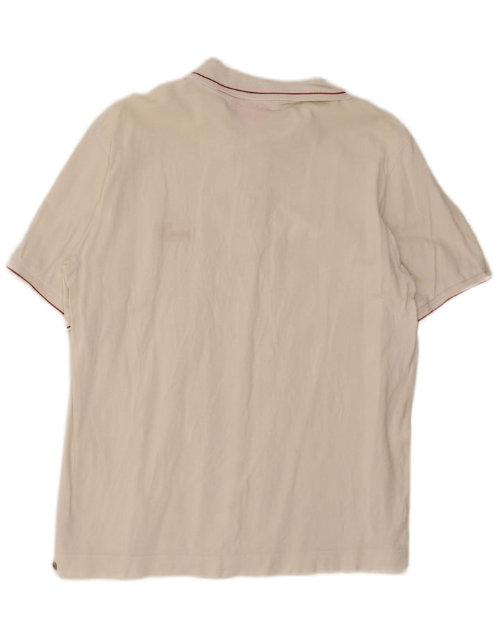 Puma herre poloshirt Medium hvid bomuld