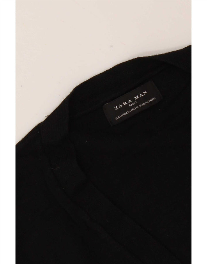 Zara Herre cardigan sweater Medium Sort