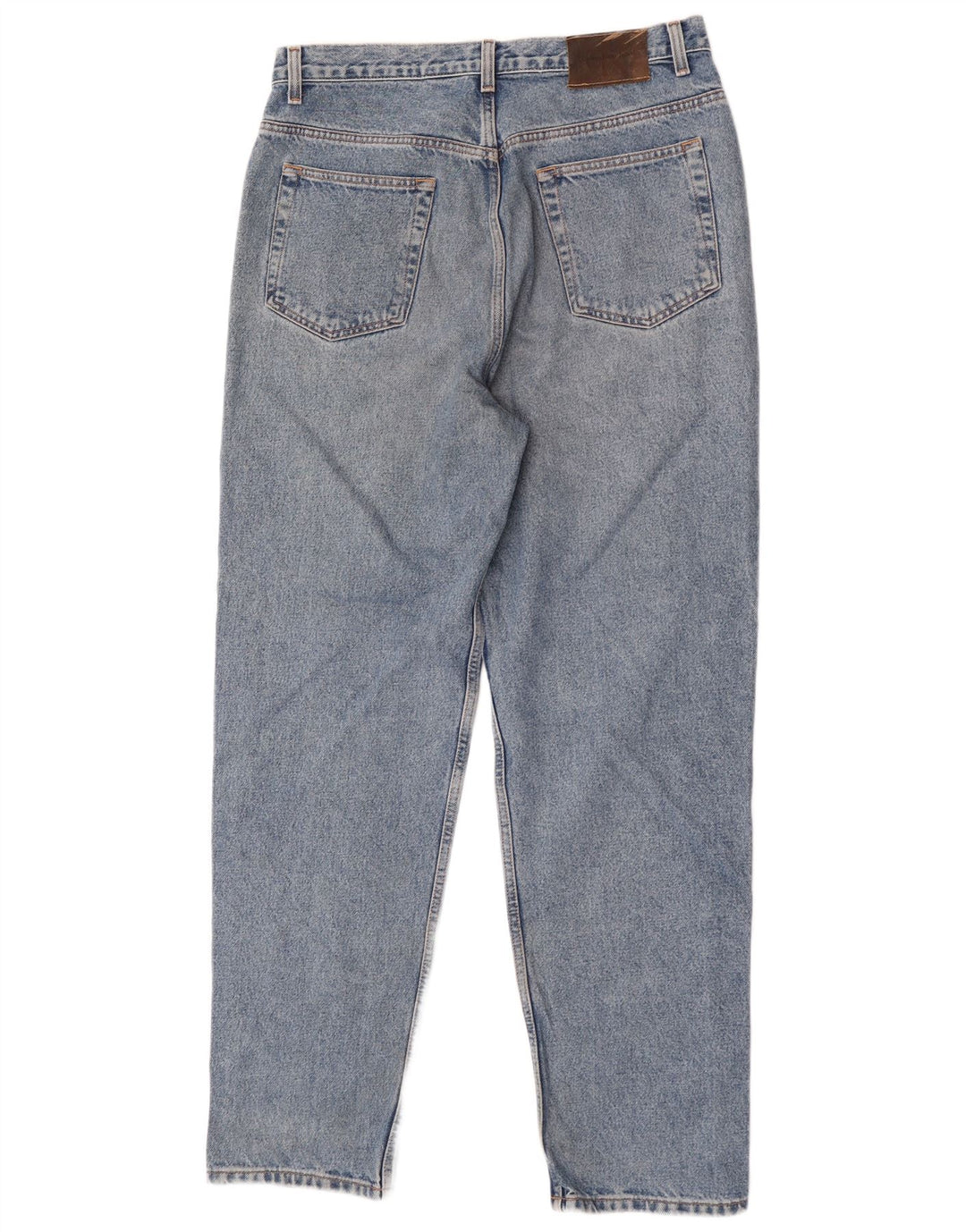 Calvin Klein Herre tilspidsede jeans W34 L32 blå bomuld