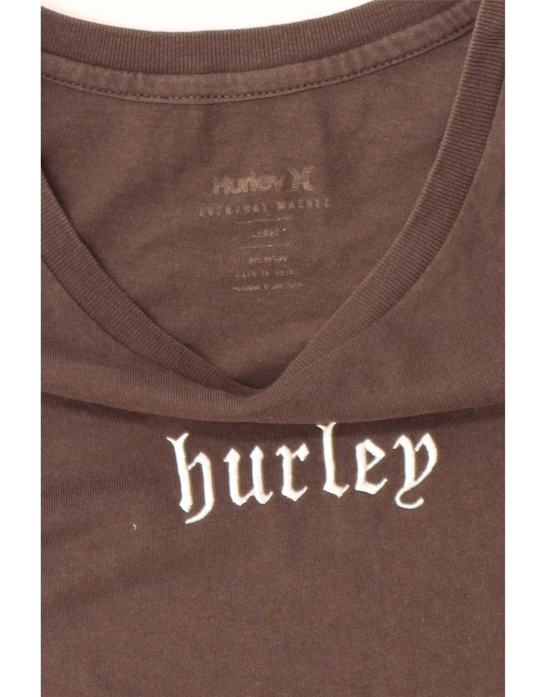 Hurley Herre Grafisk T-Shirt Top Stor Brun