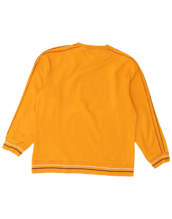 Champion Boys Grafisk Sweatshirt Jumper 13-14 år XL Gul Bomuld