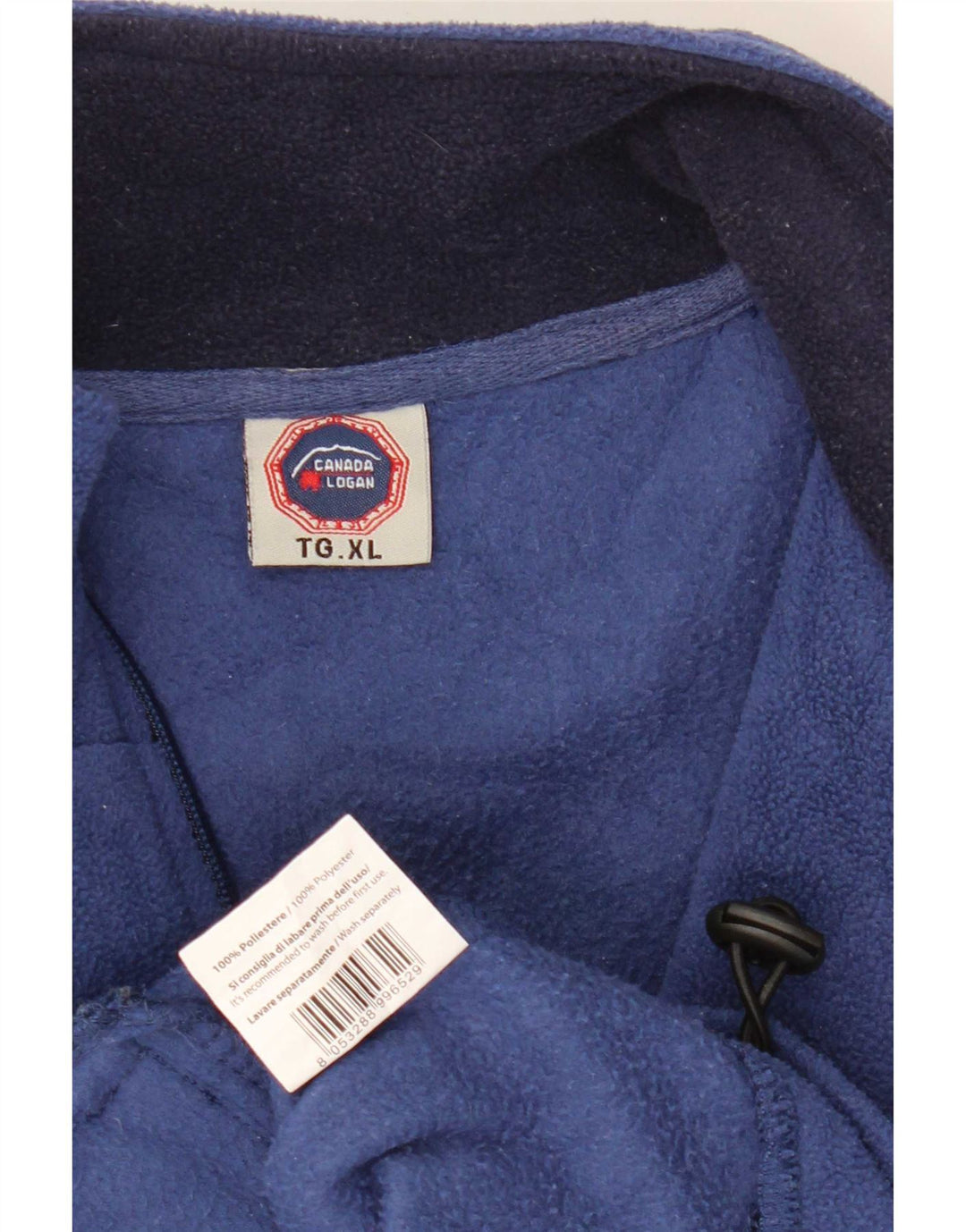 Canada Herre Fleece Gilet UK 42 XL Blå Polyester
