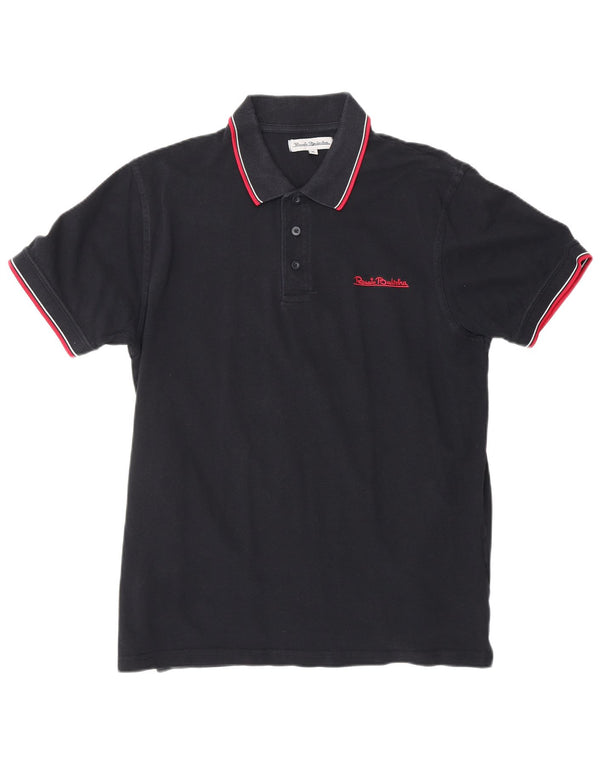RENATO BALESTRA Herre poloshirt XL Sort bomuld