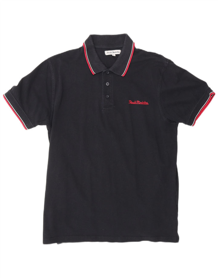 RENATO BALESTRA Herre poloshirt XL Sort bomuld