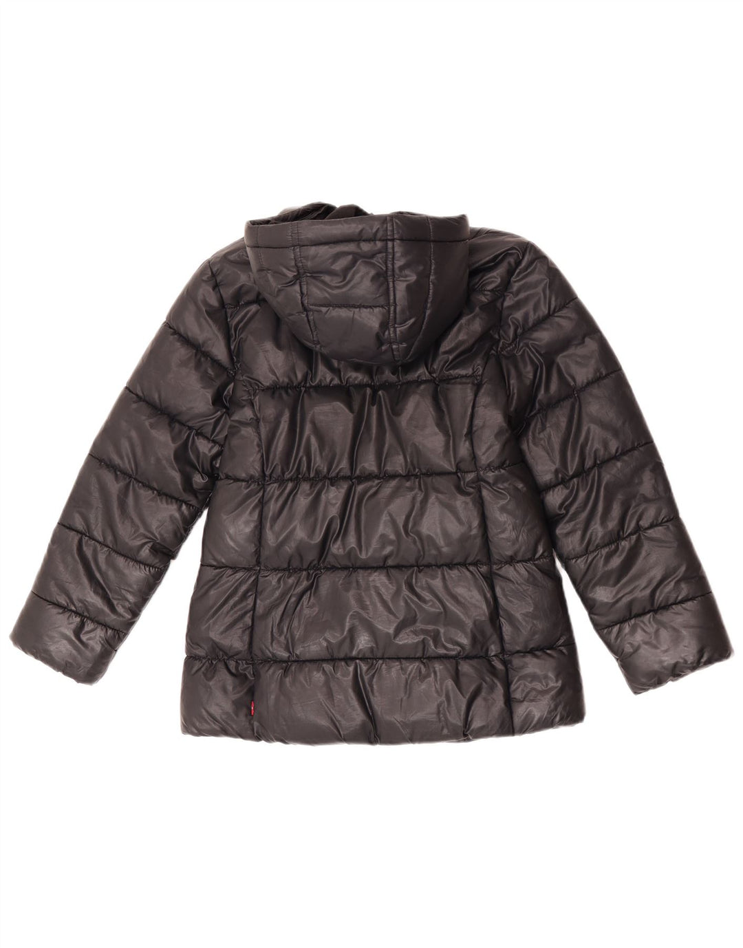 Levi's Piger Polstret Hættejakke 9-10 År Sort Polyester