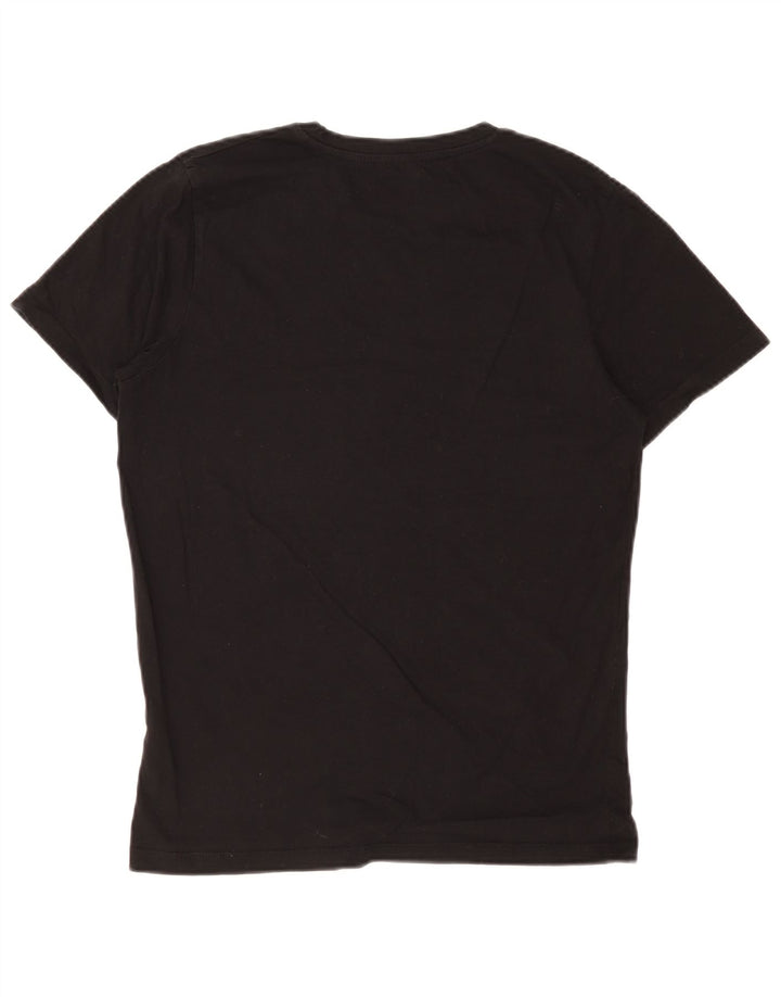 Jack & Jones Herre T-Shirt Top Medium Sort Bomuld