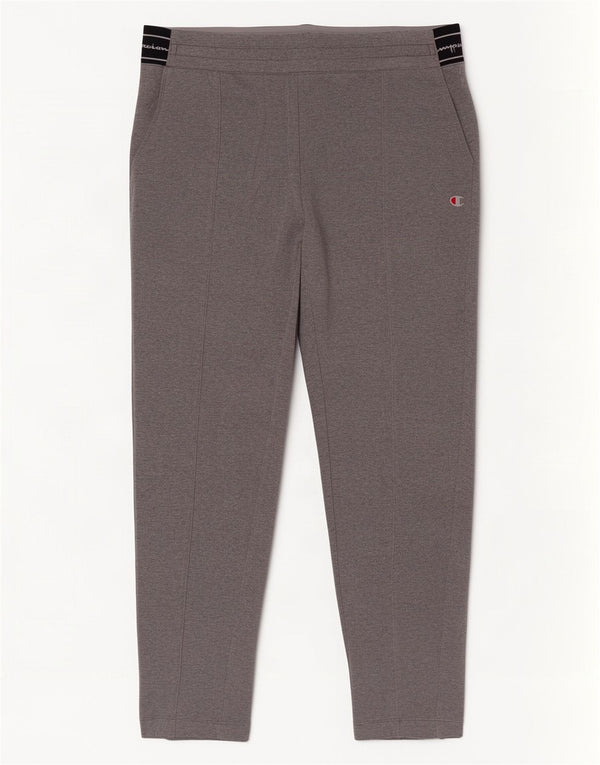 Champion Dame grafisk træningsdragt Bukser UK 14 Medium Grey Colourblock