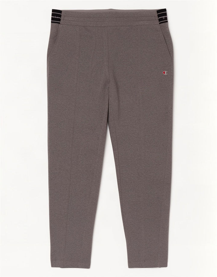 Champion Dame grafisk træningsdragt Bukser UK 14 Medium Grey Colourblock