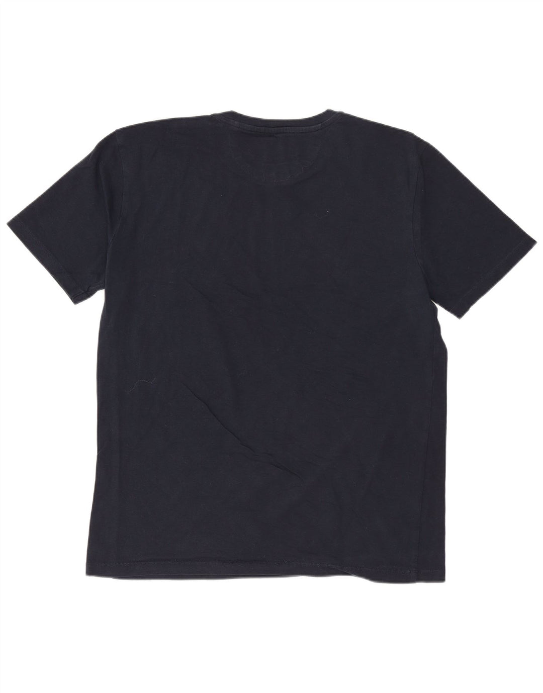 ZARA Herre Slim Fit T-Shirt Top XL Marineblå