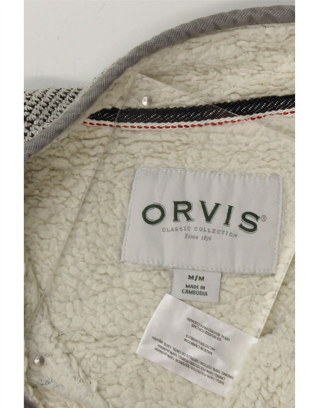 ORVIS Mens Zip Neck Sweatshirt Jumper Medium Grey Polyester Vintage Orvis and Second-Hand Orvis from Messina Hembry 