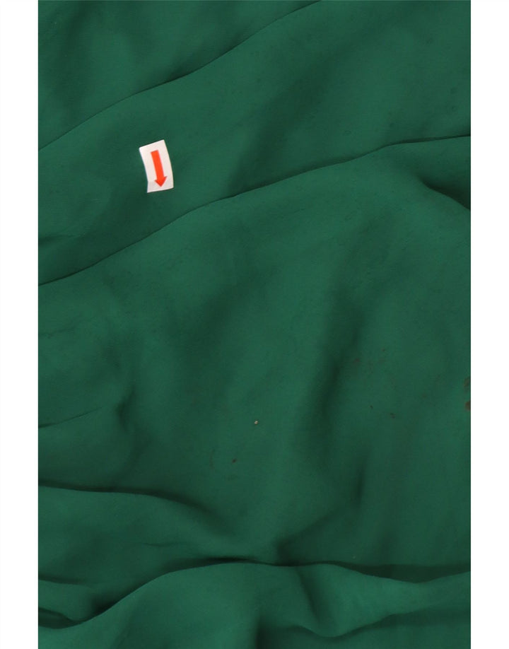 DESSY COLLECTION Womens One Shoulder Dress UK 8 Small Green Polyester