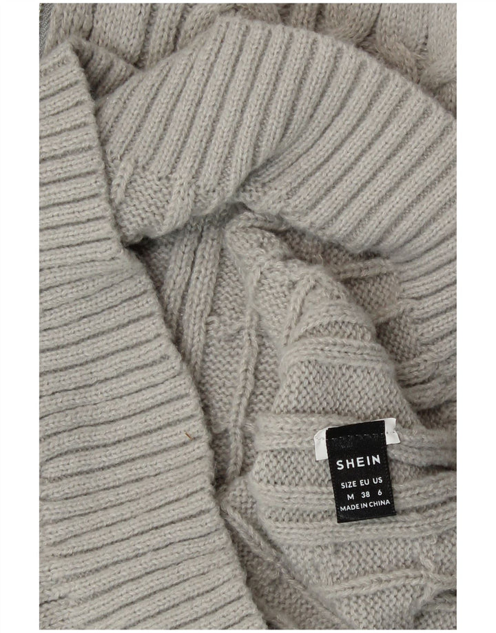 Shein Dame Jumper Dress UK 14 Medium Grå
