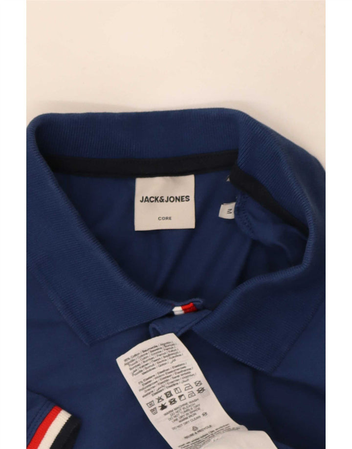 Jack & Jones herre poloshirt mellemblå bomuld