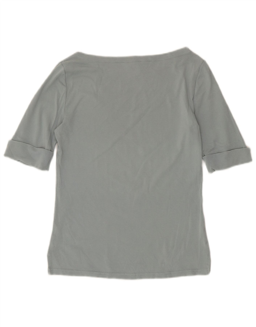 Ralph Lauren Dame Top 3/4 ærmer UK 12 Medium Grå