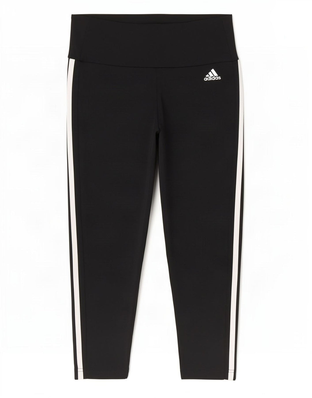 Adidas Dame Aeroready Capri Leggings UK 8/10 Small Black Polyester