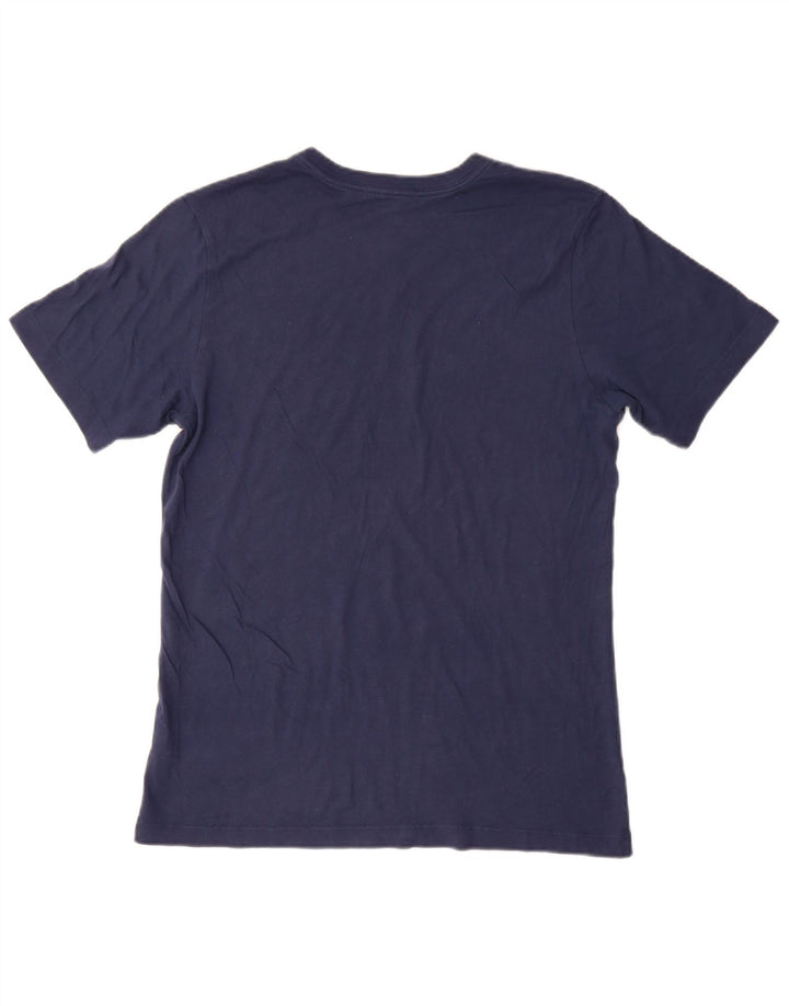 NIKE T-shirt top til mænd, lille marineblå bomuld