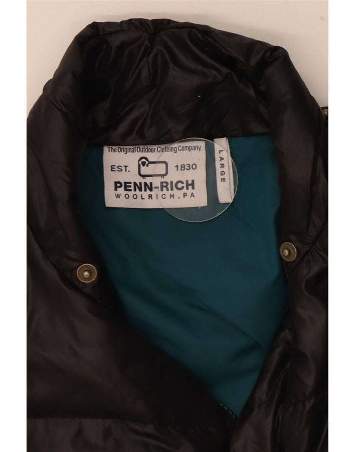 Woolrich Polstret Herrejakke UK 40 Large Black