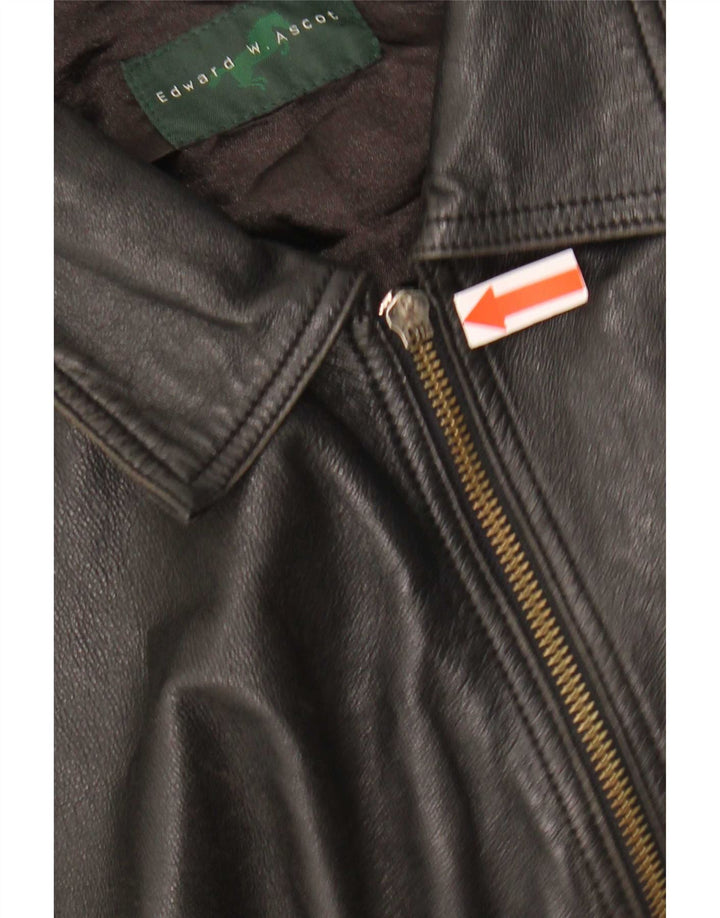 Vintage herre læderjakke UK 40 Large Black