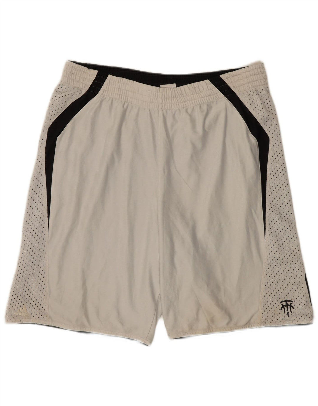 Adidas Sportsshorts til mænd Medium White Colourblock Polyester