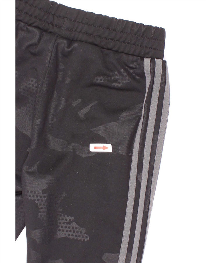 Adidas Drenge Træningsdragt Bukser Joggers 2-3 År Sort Camouflage Polyester