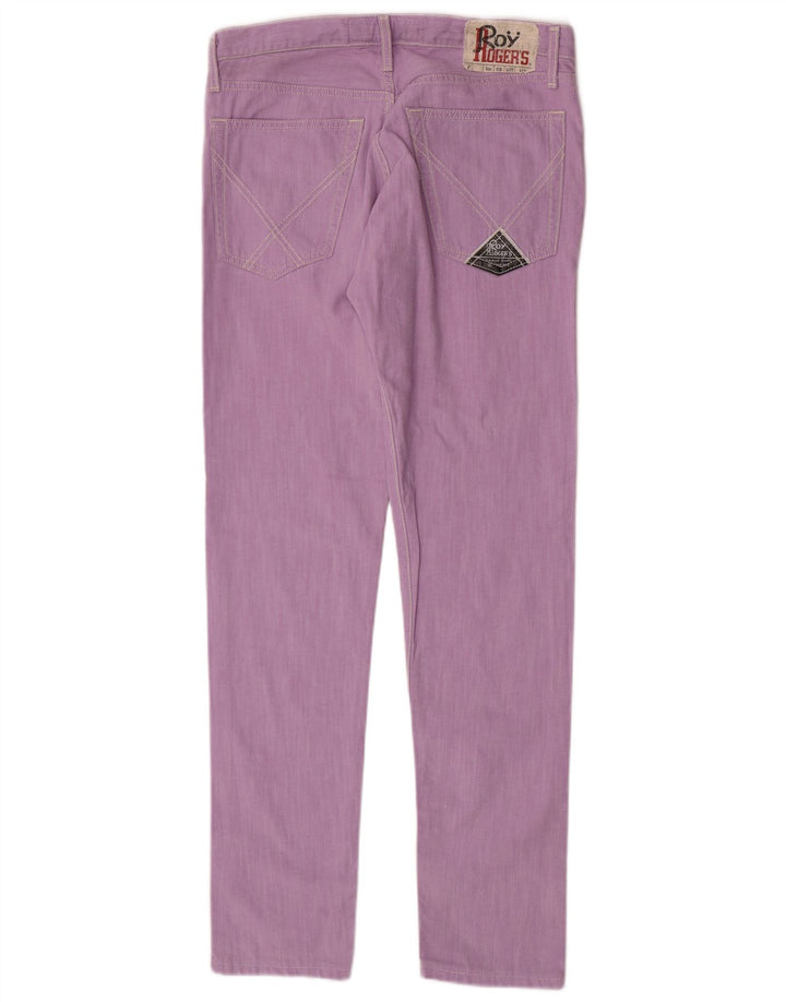 Roy Rogers Dame Slim Jeans W33 L32 Lilla Bomuld