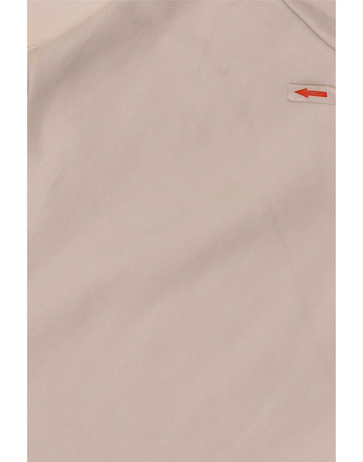 Diesel Herre Grafisk Sweatshirt Jumper Stor Hvid Bomuld