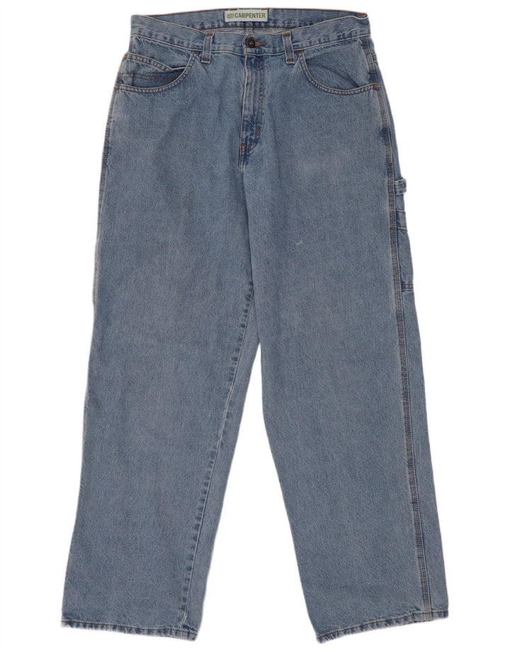 Carpenter Herre Straight Jeans W34 L32 Blå